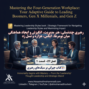 رهبری چندنسلی: هنر مدیریت نسلها در کنار هم 1 رهبری چندنسلی